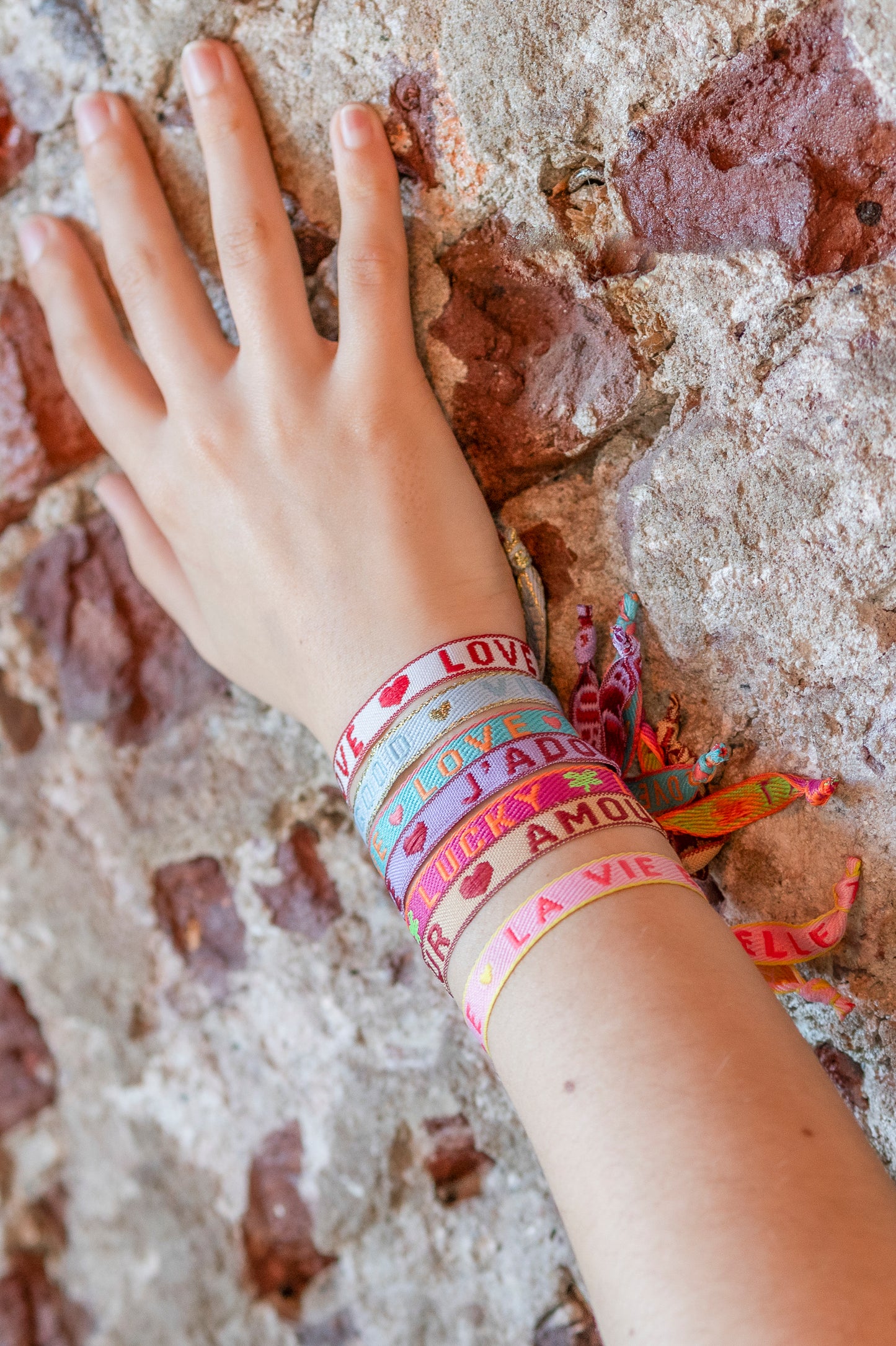 Love lint armband