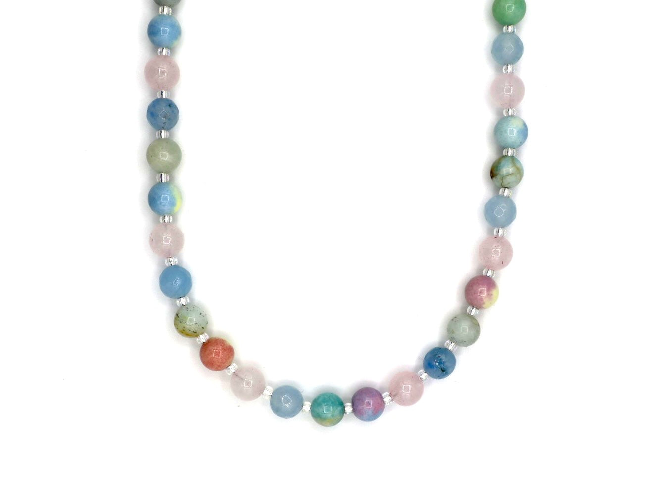 Ketting Batu mix, zilver of goud roestvrijstaal