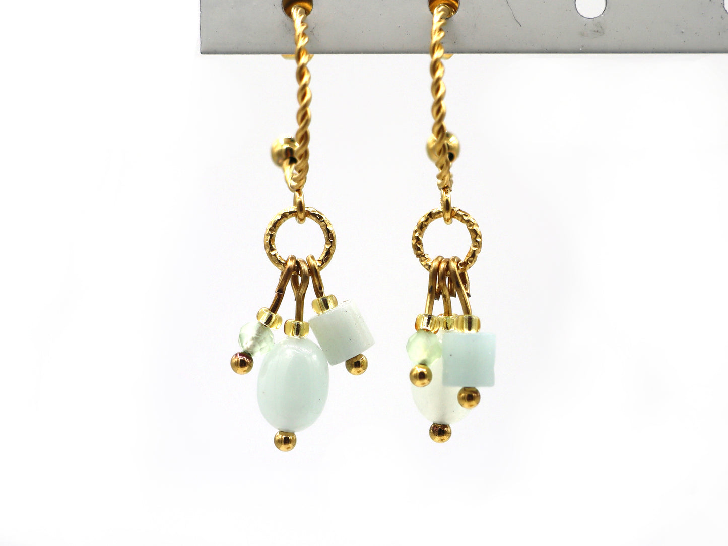 Bracelet Kirana amazonite silver or gold stainless steel
