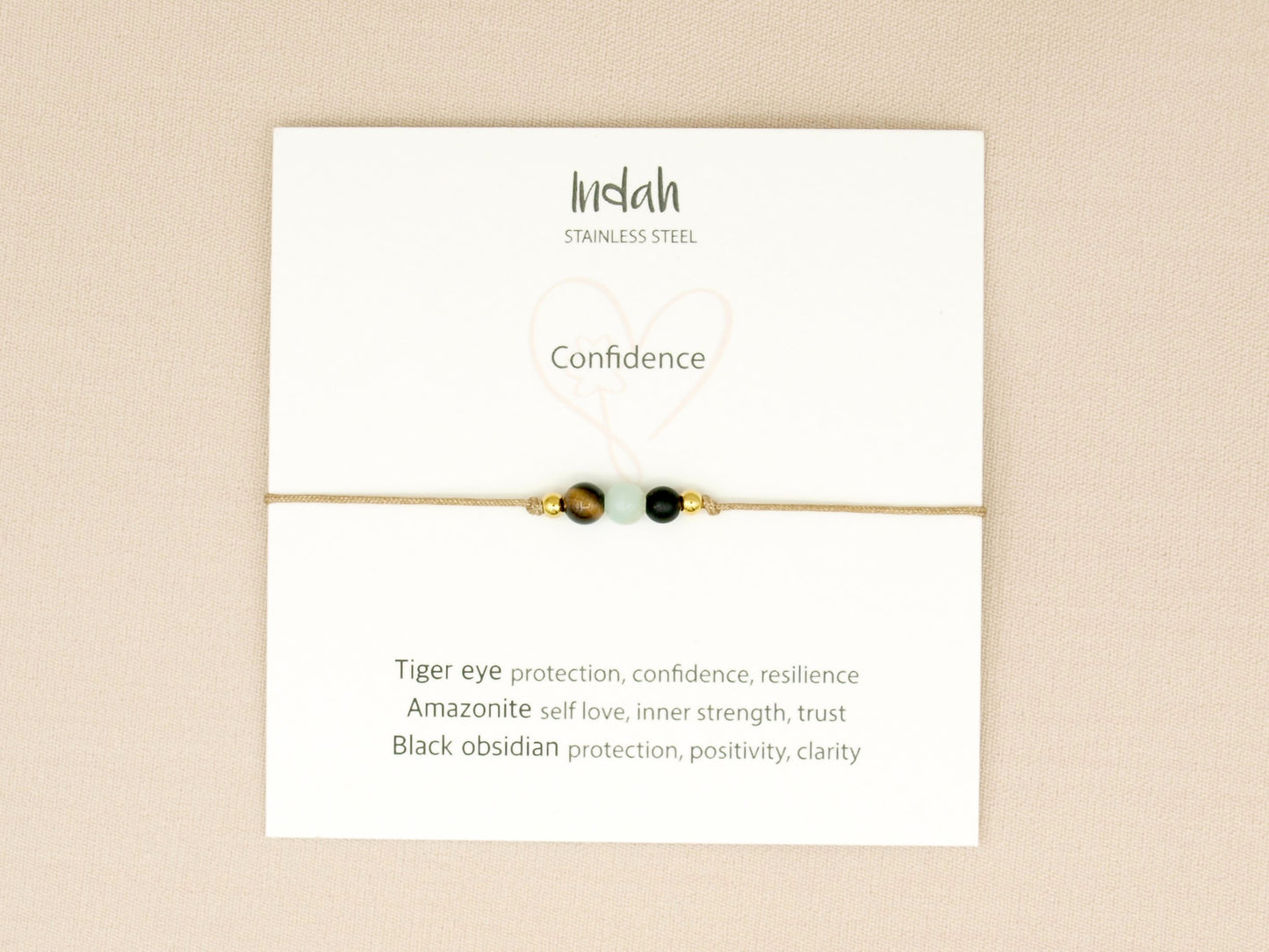 Bracelet rock, confidence, silver and gold