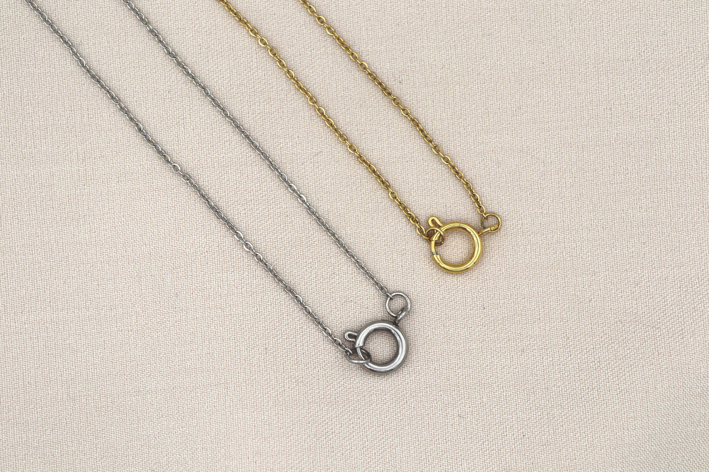 Collect beautiful moments, basic necklace medium front closure