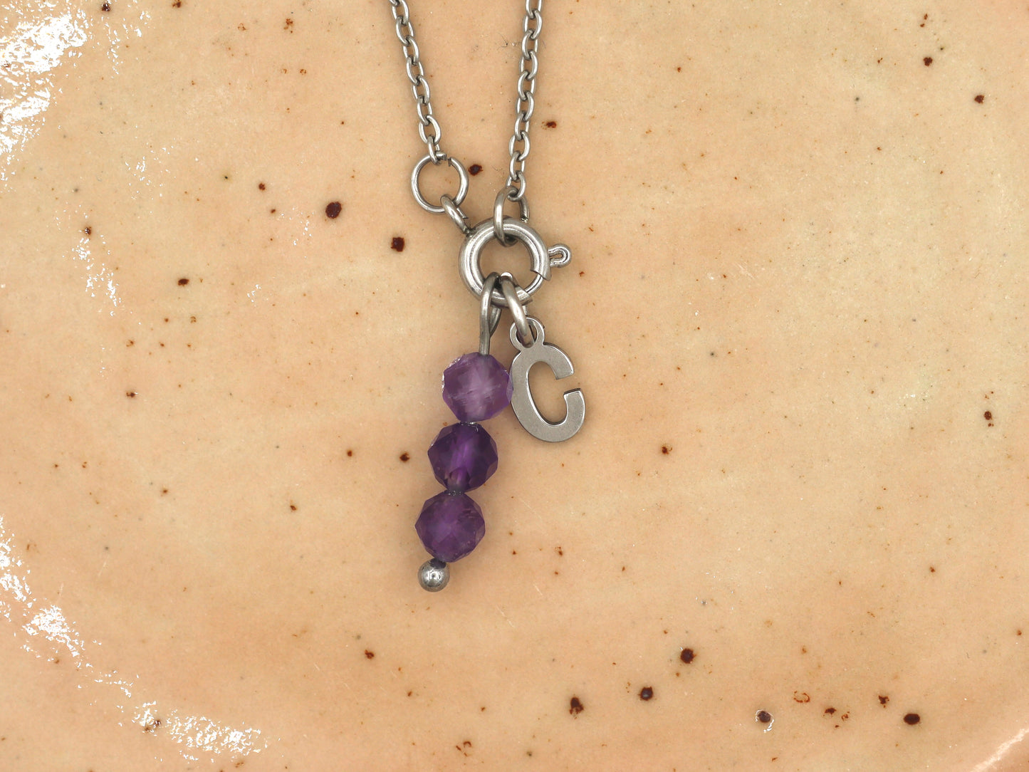 Collect beautiful moments, basic necklace small front closure