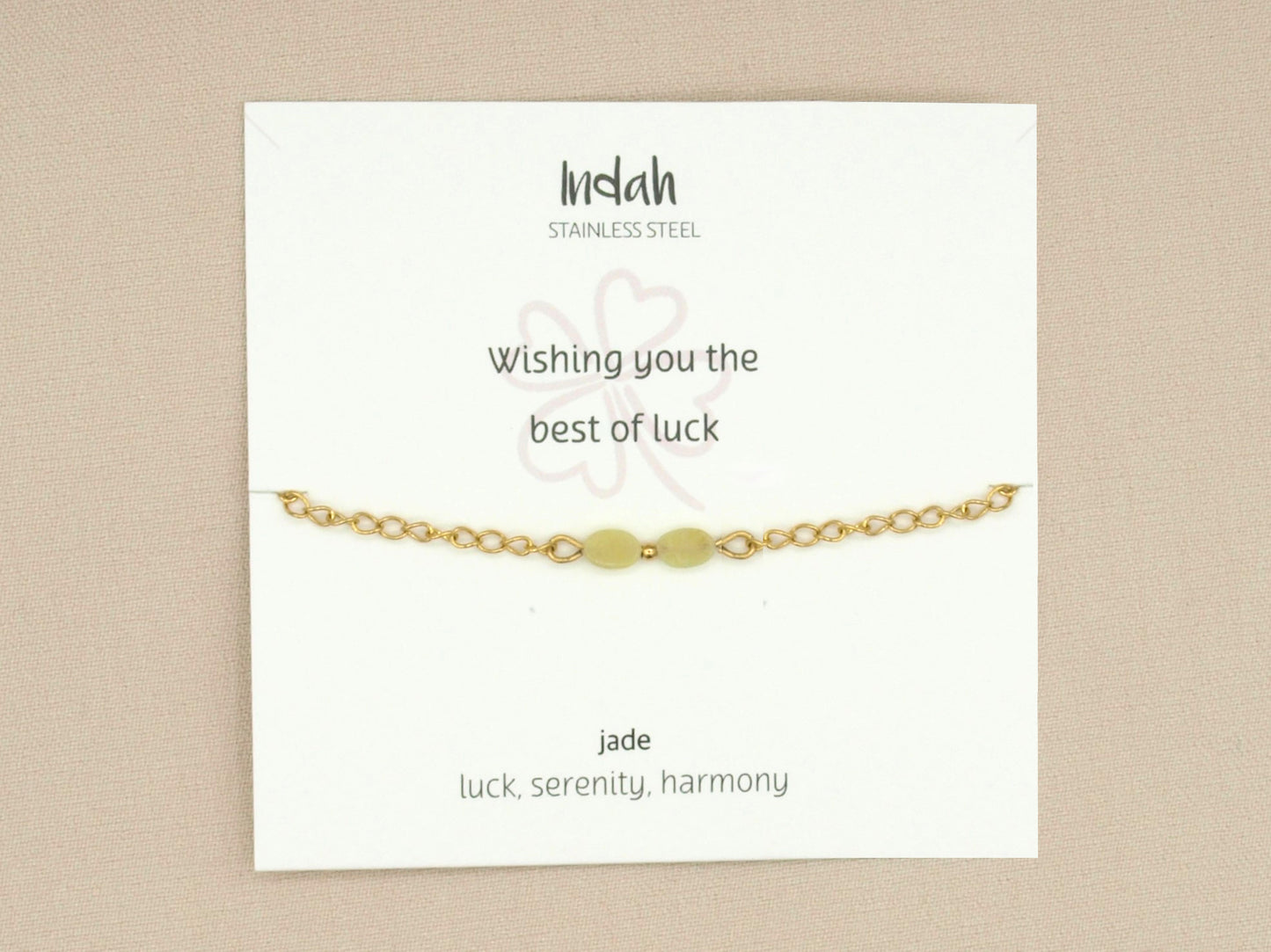 Ketting rock jade, zilver en goud roestvrij staal