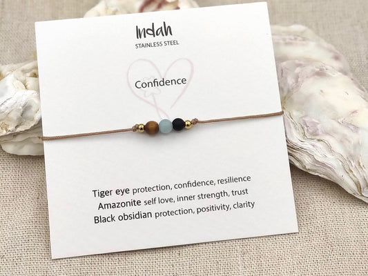 Bracelet rock, confidence, silver and gold
