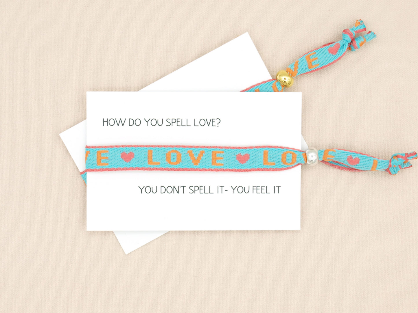 Love lint armband